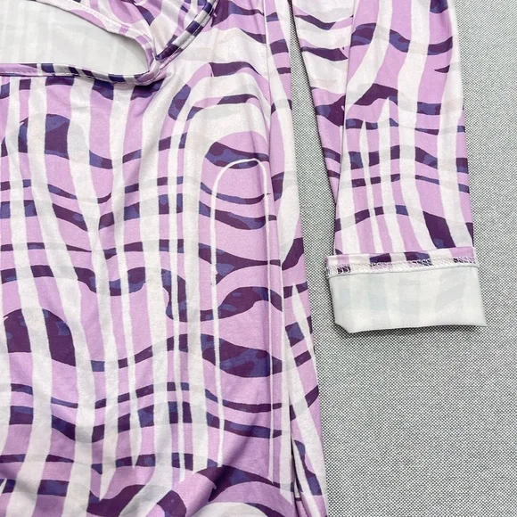 PrettyLittleThing Lavender and White Dress - Picture 4 of 8